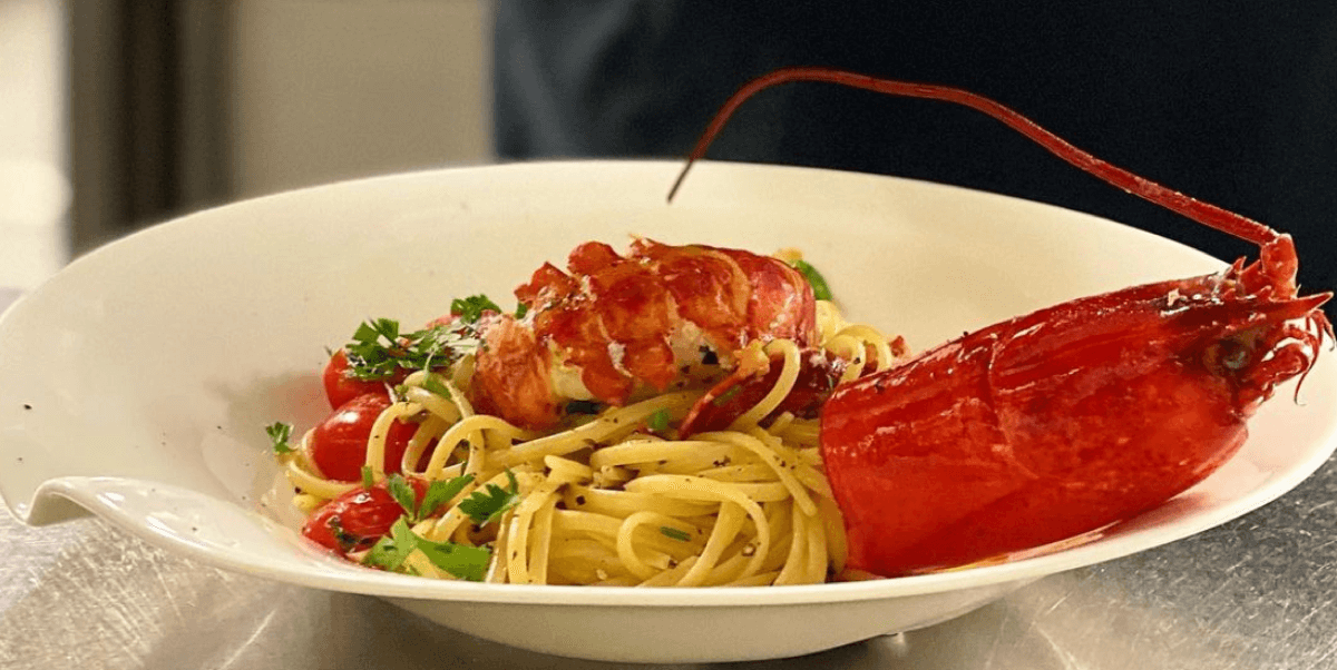 Lobster spaghetti or risotto